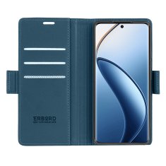 Overboard Ovitek za Realme 12 Pro 5G / 12 Pro+ 5G, sijoč liči , denarnica z zavihkom, moder