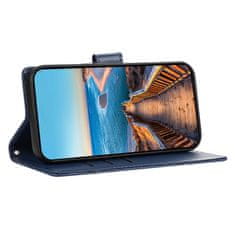 GS Realme 12 Pro 5G / 12 Pro+ 5G usnjena denarnica s preklopom, modra
