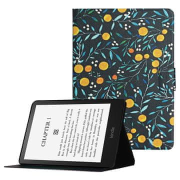 GS Preklopni ovitek za Amazon Kindle Paperwhite V/5 2021, rumen sadež