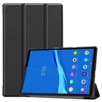 GS Ovitek za Lenovo Tab M10 Plus TB-X606F, Smartcase, črn
