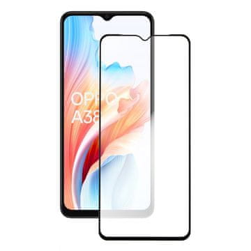 Overboard 5D polno lepljeno keramično hibridno steklo za Oppo A38 / A18