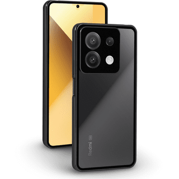 GS Ovitek za Xiaomi Redmi Note 13 5G, dvojno magnetno steklo, črn