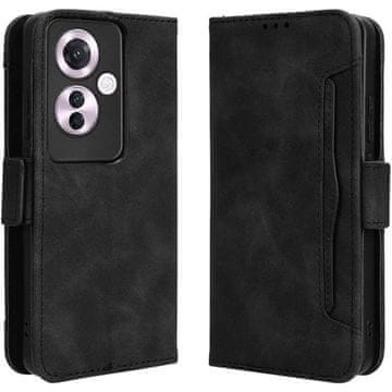 GS Ovitek za Oppo Reno 11F 5G, reža za kartico, črn