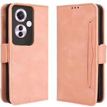 GS Ovitek za Oppo Reno 11F 5G, reža za kartico, roza