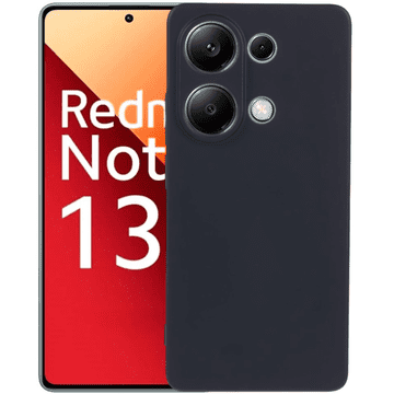 GS Ovitek za Xiaomi Redmi Note 13 Pro 4G / Poco M6 Pro 4G, Silikonski Lite, Črn