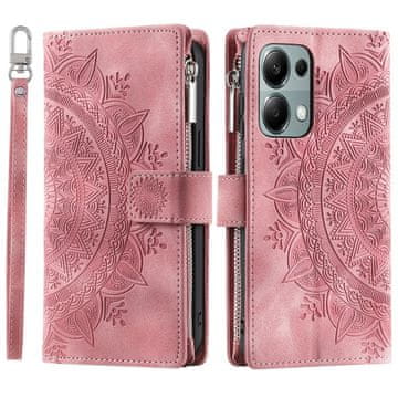 GS Ovitek za Xiaomi Redmi Note 13 Pro 4G / Poco M6 Pro 4G, Mandala, roza zlata
