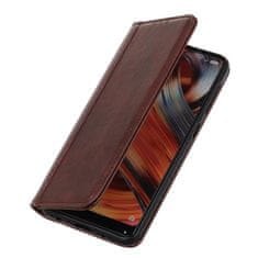 GS Ovitek za Samsung Galaxy A57 5G, usnjeni, rjav