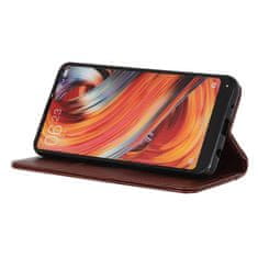 GS Ovitek za Samsung Galaxy A57 5G, usnjeni, rjav