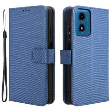GS Preklopni ovitek za Motorola Moto G24 / G24 Power / G04, pametna denarnica z magnetom, moder