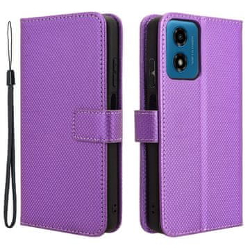 GS Preklopni ovitek za Motorola Moto G24 / G24 Power / G04, pametna denarnica z magnetom, vijolična
