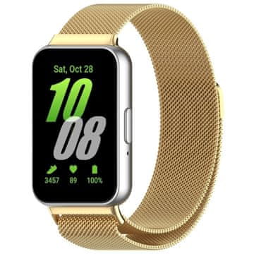 GS Milanska zapestnica za Samsung Galaxy Fit 3, zlata