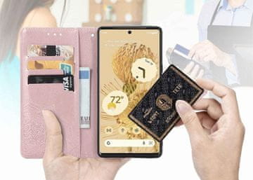 GS Ovitek za Oppo Reno 11F 5G, Mandala, roza zlata