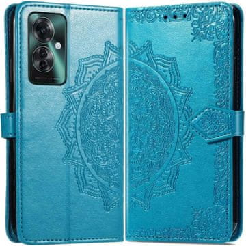 GS Preklopni ovitek za Oppo Reno 11F 5G, Mandala, moder