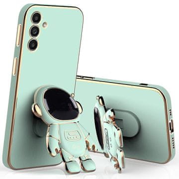 GS Ovitek za Samsung Galaxy M55 5G, astronavt, zelen