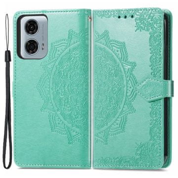 GS Ovitek za Motorola Moto G24 / G24 Power / G04, Mandala, zelen