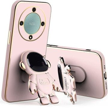 GS Ovitek za Honor Magic 6 Lite 5G, Astronavt, roza