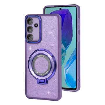 Overboard Ovitek za Samsung Galaxy M55 5G, bleščeč magnetni, za MagSafe, vijoličen