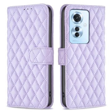 Preklopni ovitek za Oppo Reno 11F 5G, denarnica, , vijolična
