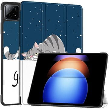 GS Ovitek za Xiaomi Pad 6S Pro 12.4, Smartcase, mačka