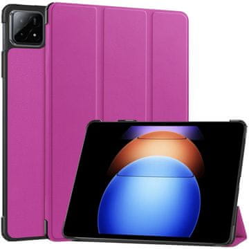 GS Ovitek za Xiaomi Pad 6S Pro 12.4, Smartcase, vijoličen
