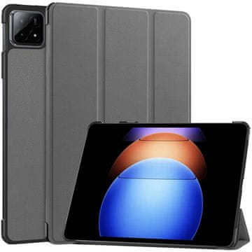 GS Ovitek za Xiaomi Pad 6S Pro 12.4, Smartcase, siv
