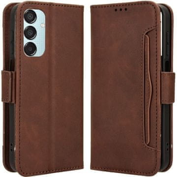 GS Ovitek za Samsung Galaxy M15 5G, reža za kartico, rjav