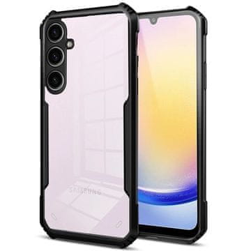 Overboard Ovitek za Samsung Galaxy M15 5G, hibridni z zaščito pred padci, črn