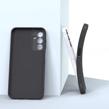 GS Ovitek za Samsung Galaxy M15 5G, Silikonski Lite, Črn