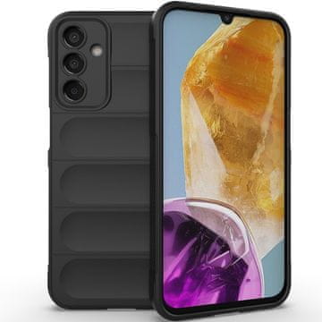 GS Ovitek za Samsung Galaxy M15 5G Gaming, odporen proti udarcem, črn