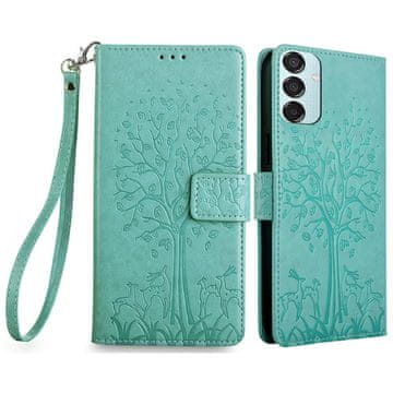 GS Ovitek za Samsung Galaxy M15 5G, lesen, zelen