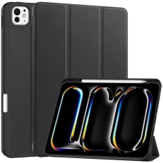 GS Ovitek za iPad Pro 11" M5 2025 / M4 2024 (6./5. generacija), Smartcase z držalom za pisalo, črn