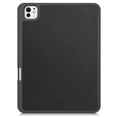 GS Ovitek za iPad Pro 11" M5 2025 / M4 2024 (6./5. generacija), Smartcase z držalom za pisalo, črn