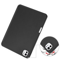 GS Ovitek za iPad Pro 11" M5 2025 / M4 2024 (6./5. generacija), Smartcase z držalom za pisalo, črn