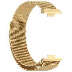 GS Milanska zapestnica + ovitek z zaščitnim ovitko za Huawei Watch Fit 4, zlata