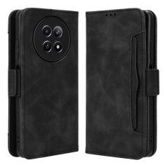 GS Realme 12 preklopni ovitek, reža za kartico, črna