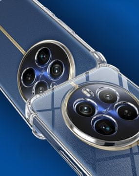 Overboard Ovitek za Realme 12+ Plus 5G, odporen proti padcem, prozoren