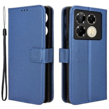 GS Infinix Note 40 Pro preklopni ovitek, pametna denarnica z magnetom, moder