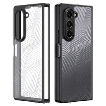 Dux Ducis Ovitek DuxDucis za Samsung Galaxy Z Fold6 5G, ovitek Aimo, prozoren / črn