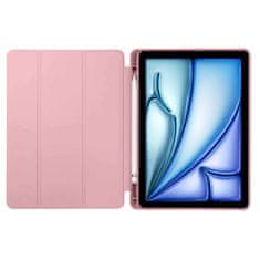 GS Ovitek za iPad Air 11" M4 2026 / M3 2025 / M2 2024, Smartcase z držalom za pisalo, roza