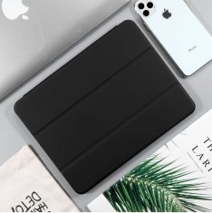 GS Ovitek za iPad Pro 11" M5 2025 / M4 2024 (6./5. generacija), Smartcase z držalom za pisalo, črn