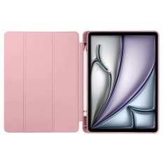 GS Ovitek za iPad Air 13" M4 2026 / M3 2025 / M2 2024, Smartcase Hybrid, z držalom za pisalo, roza