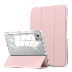 GS Ovitek za iPad Air 13" M4 2026 / M3 2025 / M2 2024, Smartcase Hybrid, z držalom za pisalo, roza