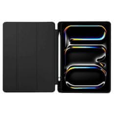 GS Ovitek za iPad Pro 11" M5 2025 / M4 2024 (6./5. generacija), Smartcase z držalom za pisalo, črn