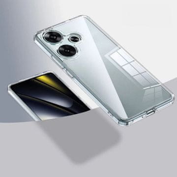 GS Ovitek za Xiaomi Poco F6, Fusion Hybrid, prozoren
