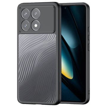 Dux Ducis Ovitek DuxDucis za Xiaomi Poco F6 Pro, ovitek Aimo, prozoren / črn