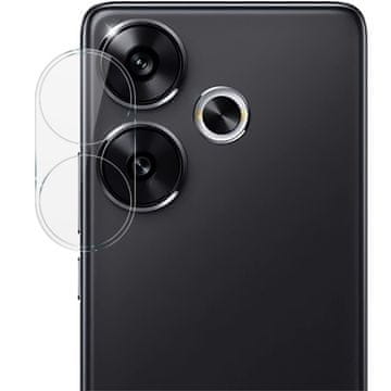 Overboard Kaljeno steklo za kamero za Xiaomi Poco F6, prozorno