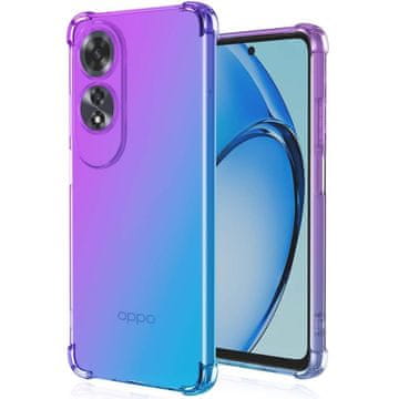 GS Ovitek za Oppo A60 Gradient, odporen proti udarcem, vijoličen/moder