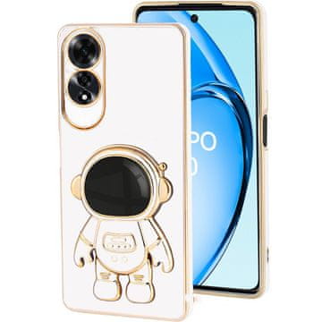 GS Ovitek za Oppo A60, astronavt, bel