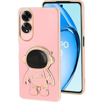 GS Ovitek za Oppo A60, astronavt, roza