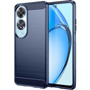 GS Ovitek za Oppo A60, karbonski, moder